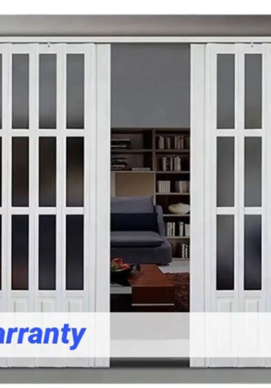Bedroom good separate PVC folding door