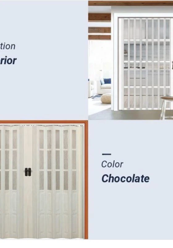 Good looks PVC folding door