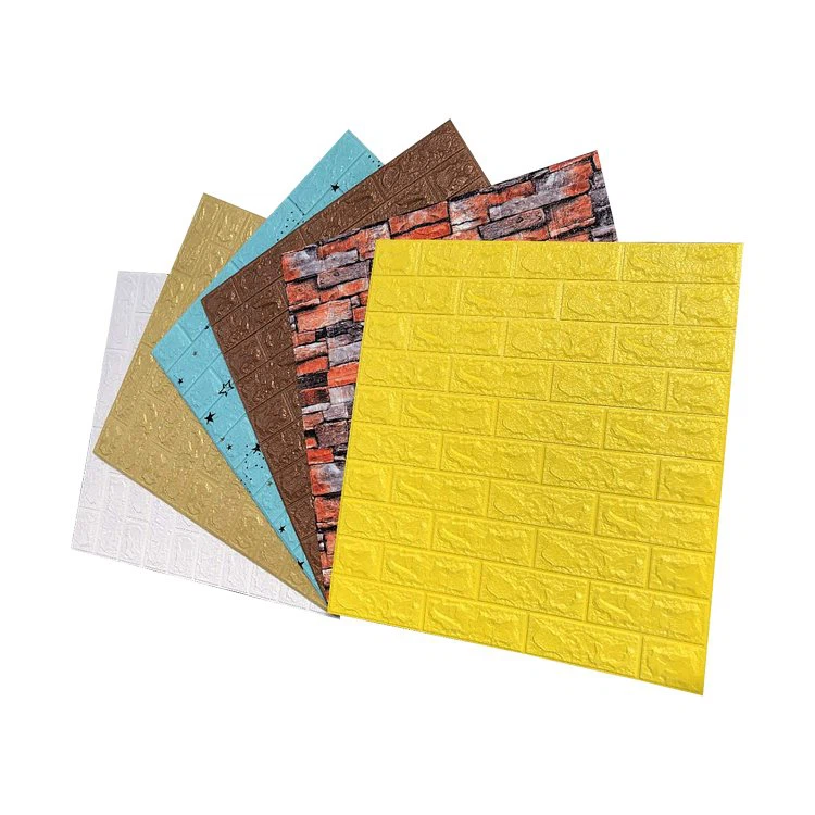 3D ব্রিক ফোম ওয়াল স্টিকার