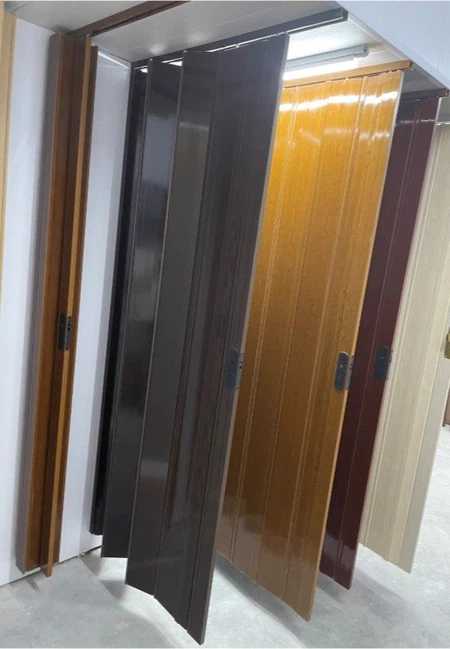 Wide use interior PVC folding door